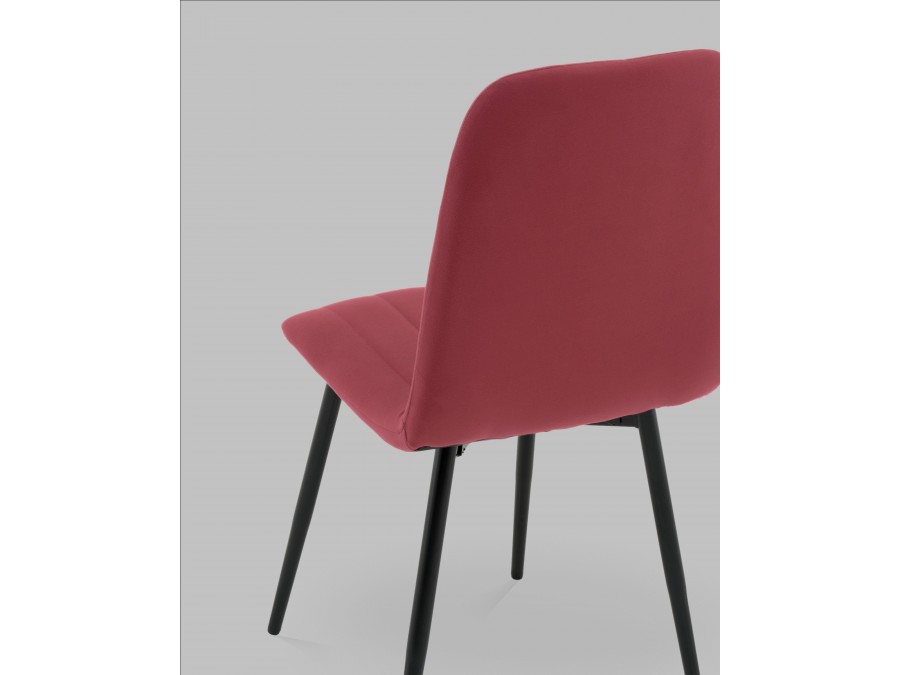 Стул Easy new велюр винный