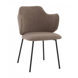 Стул Джиннет NEW велюр капучино