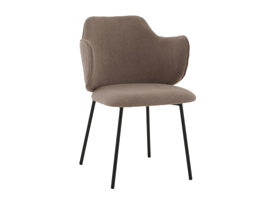 Стул Джиннет NEW велюр капучино