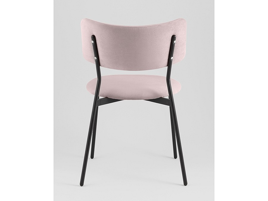 Стул Амелия велюр пыльно-сиреневый