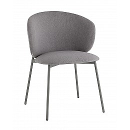 Стул Блейз велюр серый