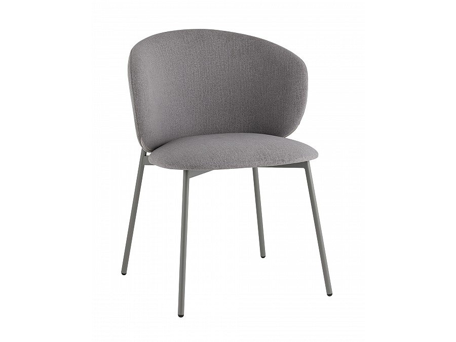 Стул Блейз велюр серый