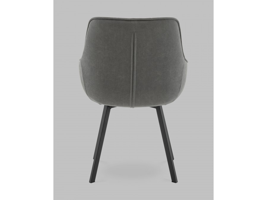 Стул Амальри велюр светло-серый