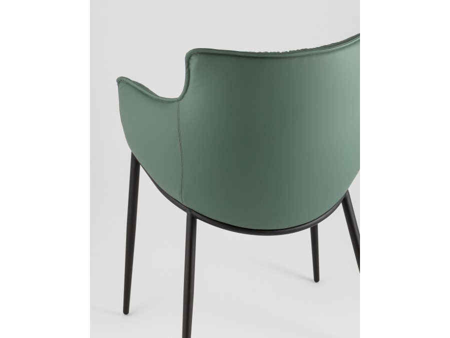Стул Твигги экокожа зеленый
