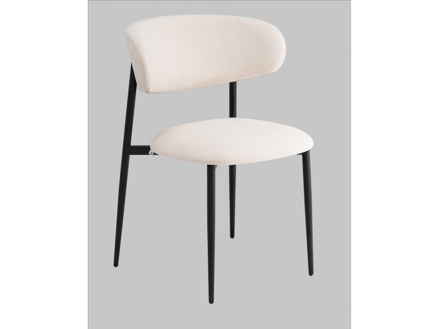 Стул Килиан велюр молочный