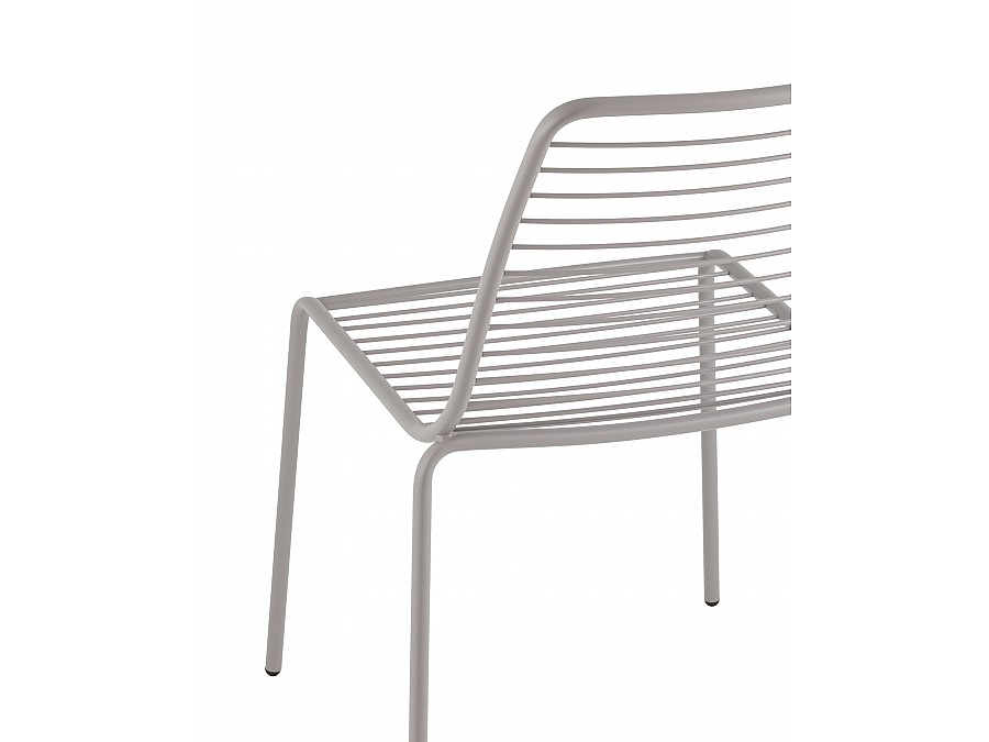 Стул Дели металл серый