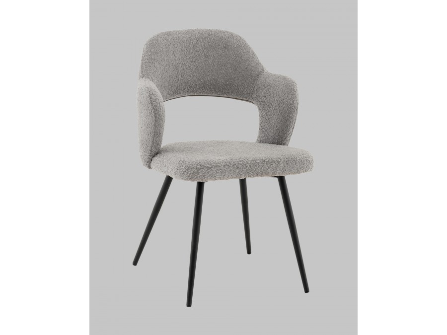 Стул Роккиана букле светло-серый