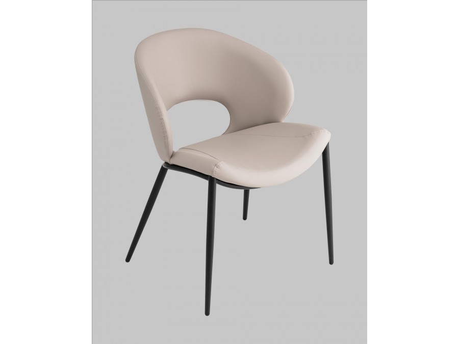 Стул Вивьен экокожа светло-бежевый