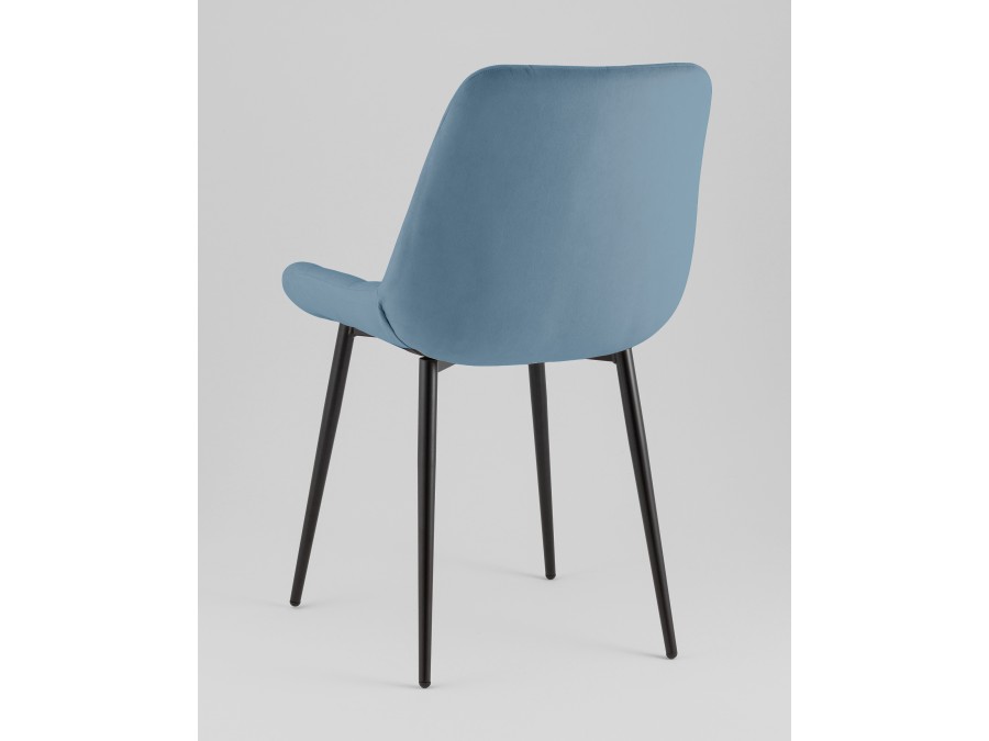 Стул Флекс Original велюр пыльно-синий