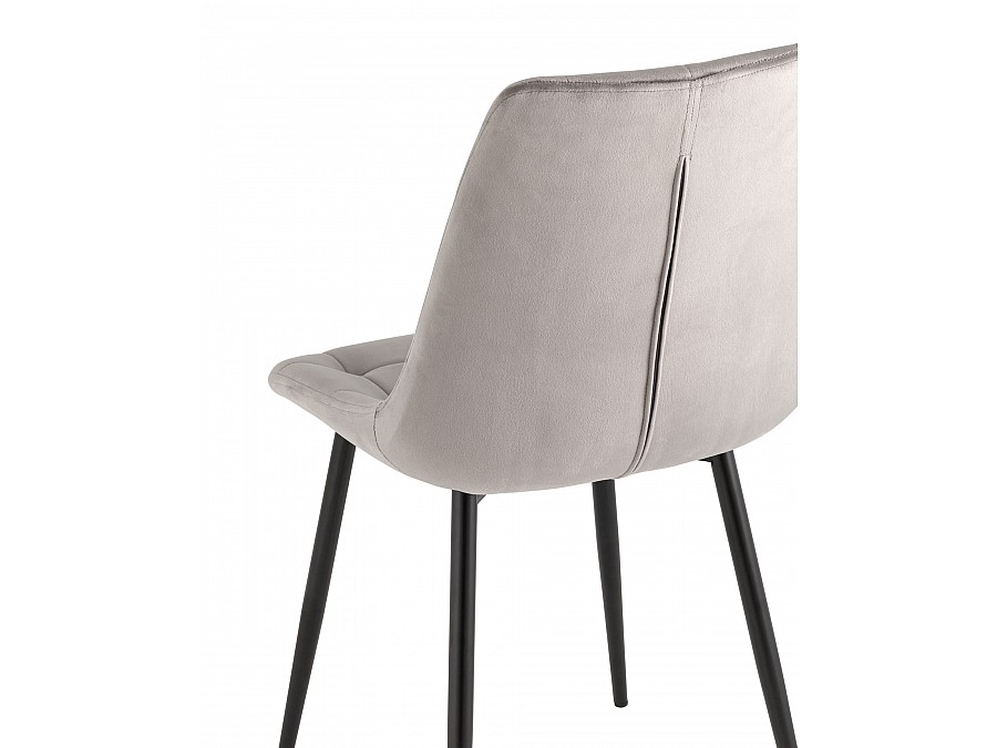 Стул Флекс New велюр светло-серый
