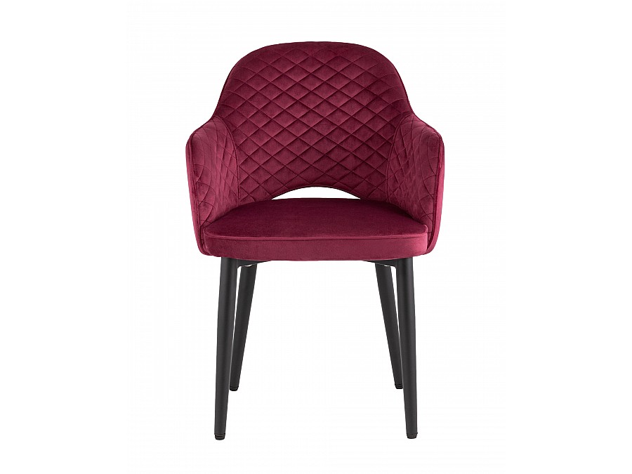 Стул Венера диамант NEW, велюр бордовый NP