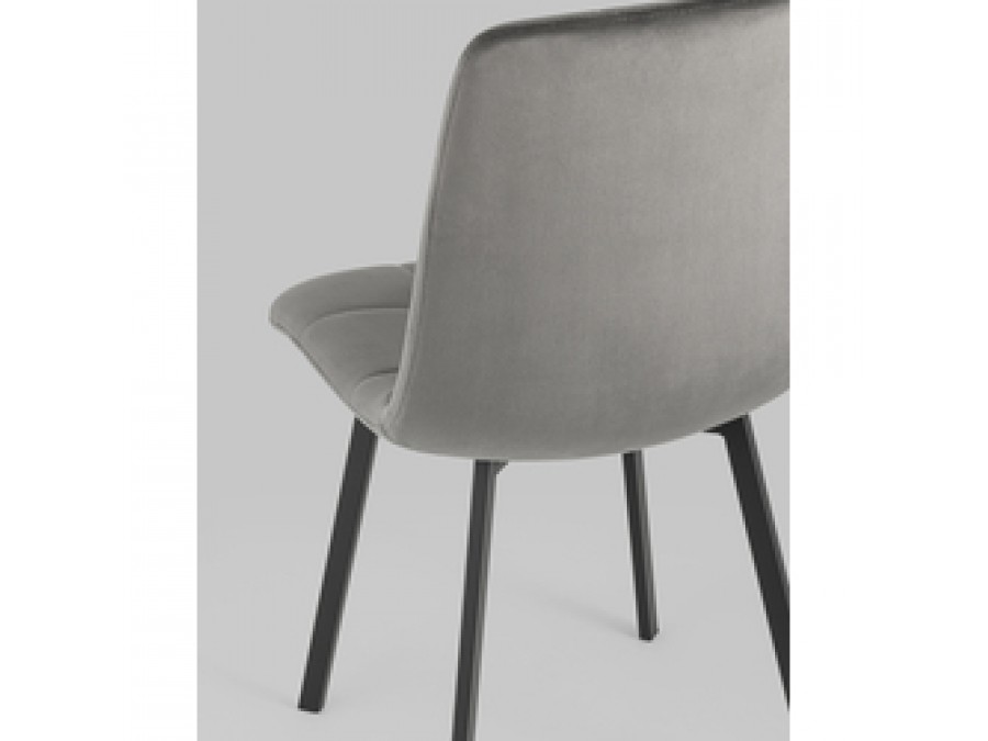 Стул Chilly велюр антрацитовый