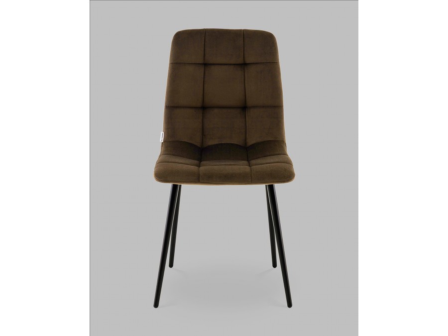 Стул Одди NEW велюр коричневый
