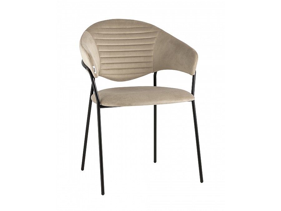 Стул Алексис велюр капучино