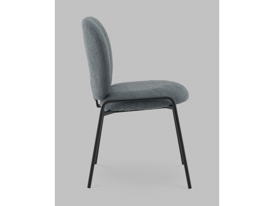 Стул Моллек букле темно-серый