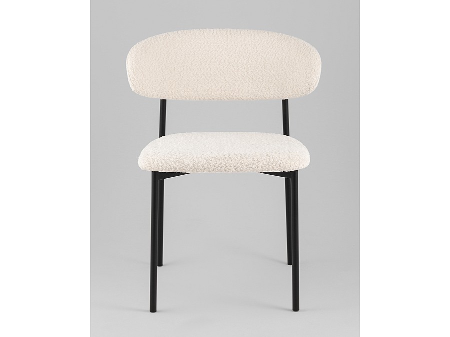 Стул Sevyn букле молочный