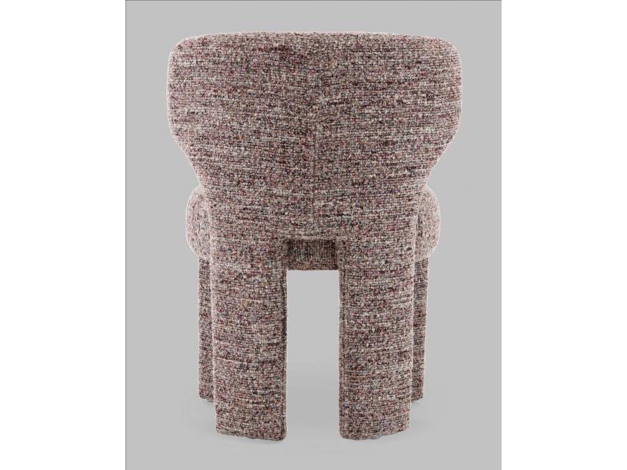 Стул Lainr бордовый меланж