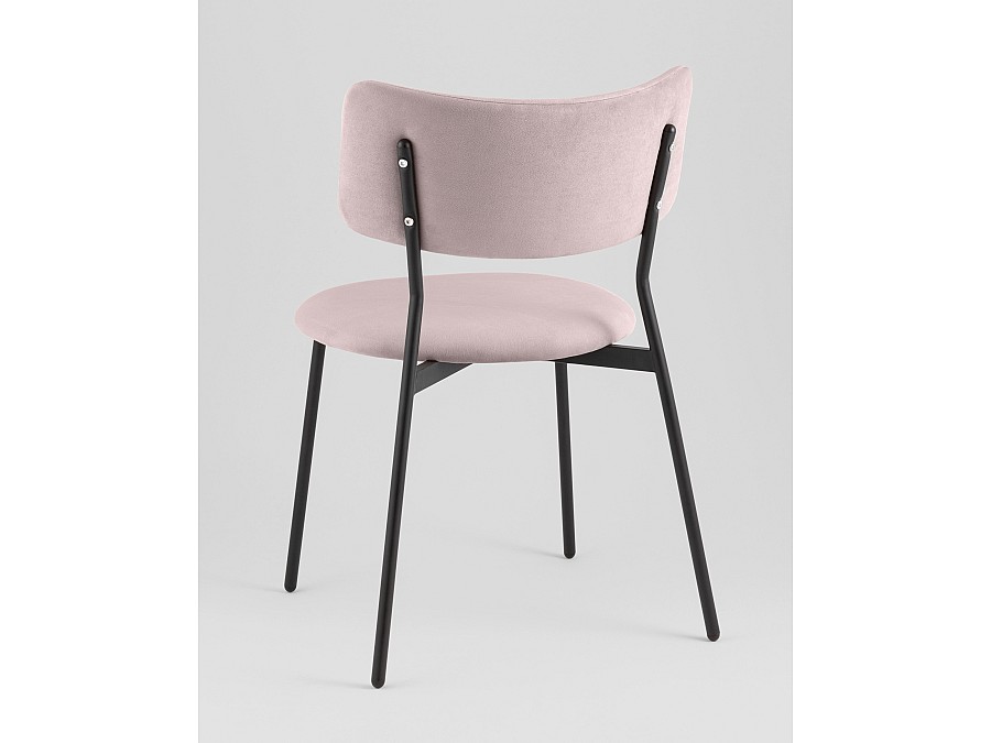 Стул Амелия велюр пыльно-сиреневый