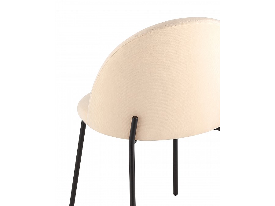 Стул Коди велюр бежевый