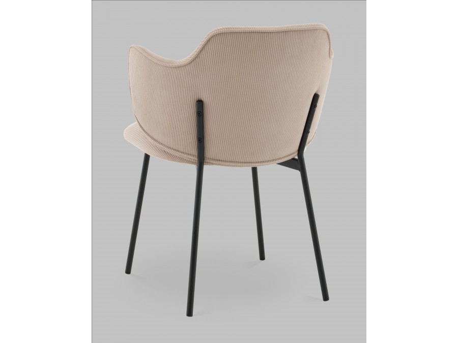 Стул Джиннет велюр бежевый