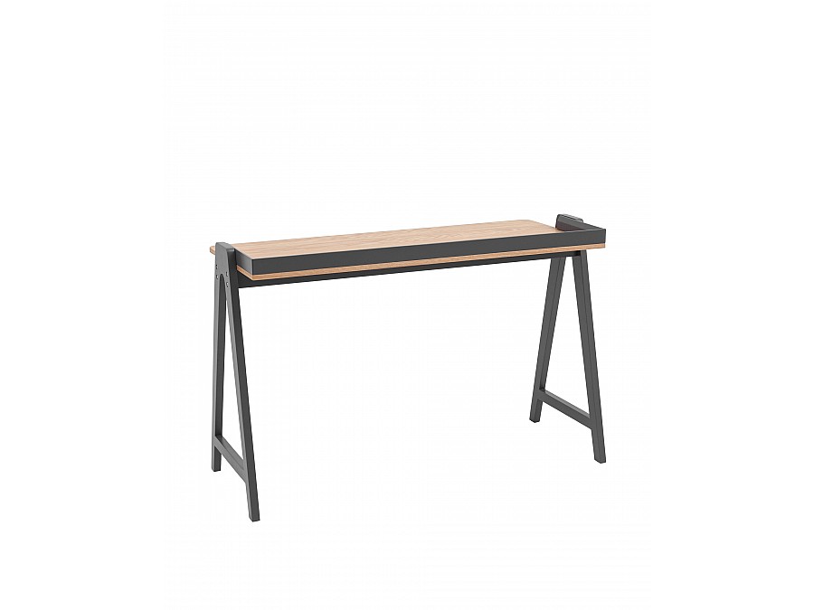 Стол письменный Pyramid 118*53 светлое дерево/серый