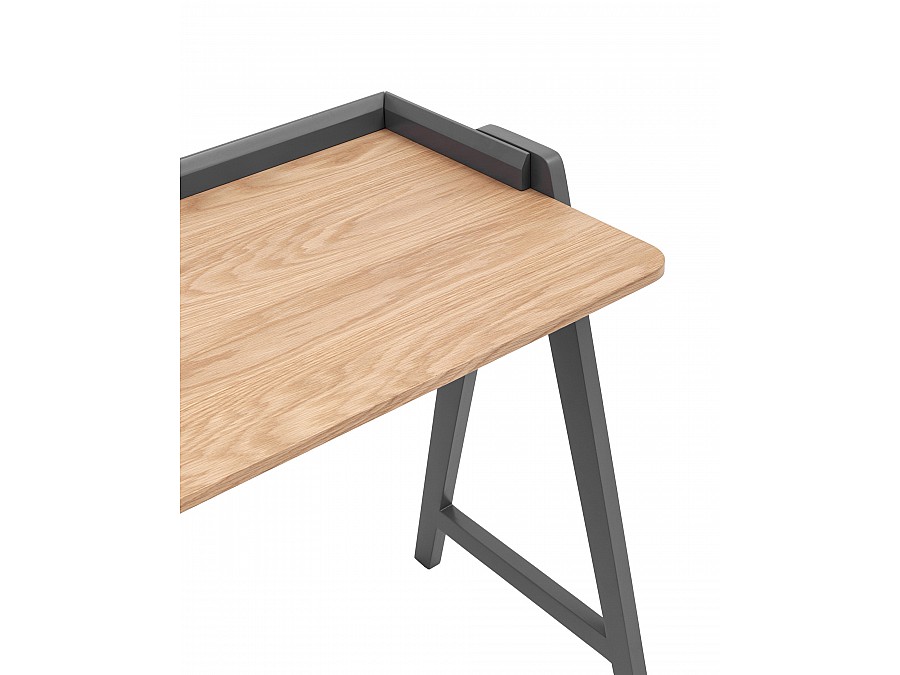 Стол письменный Pyramid 118*53 светлое дерево/серый