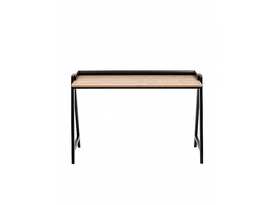 Стол письменный Pyramid 118*53 светлое дерево/черный