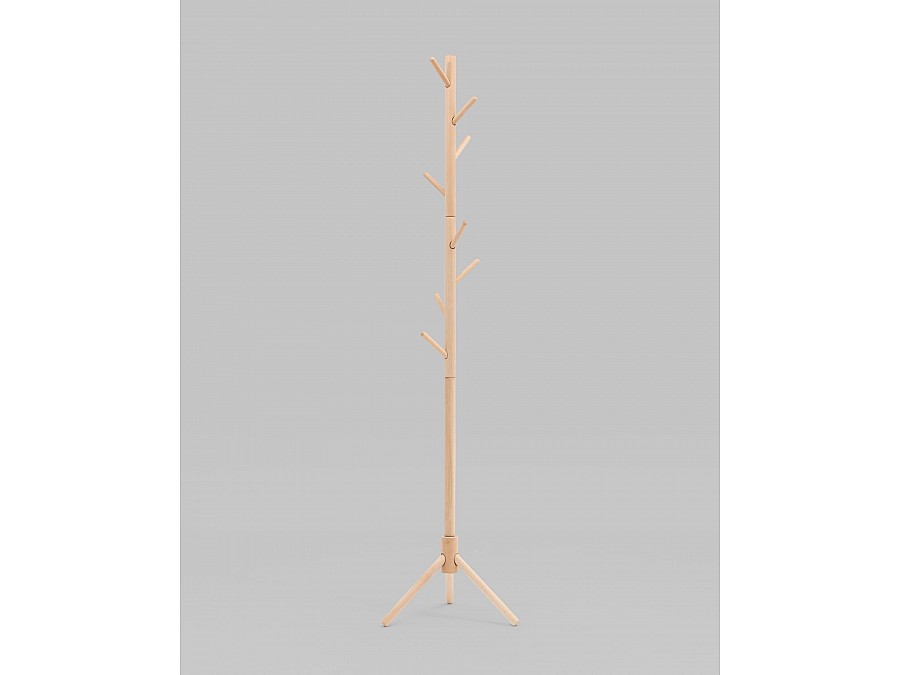 Вешалка напольная Hook светлое дерево