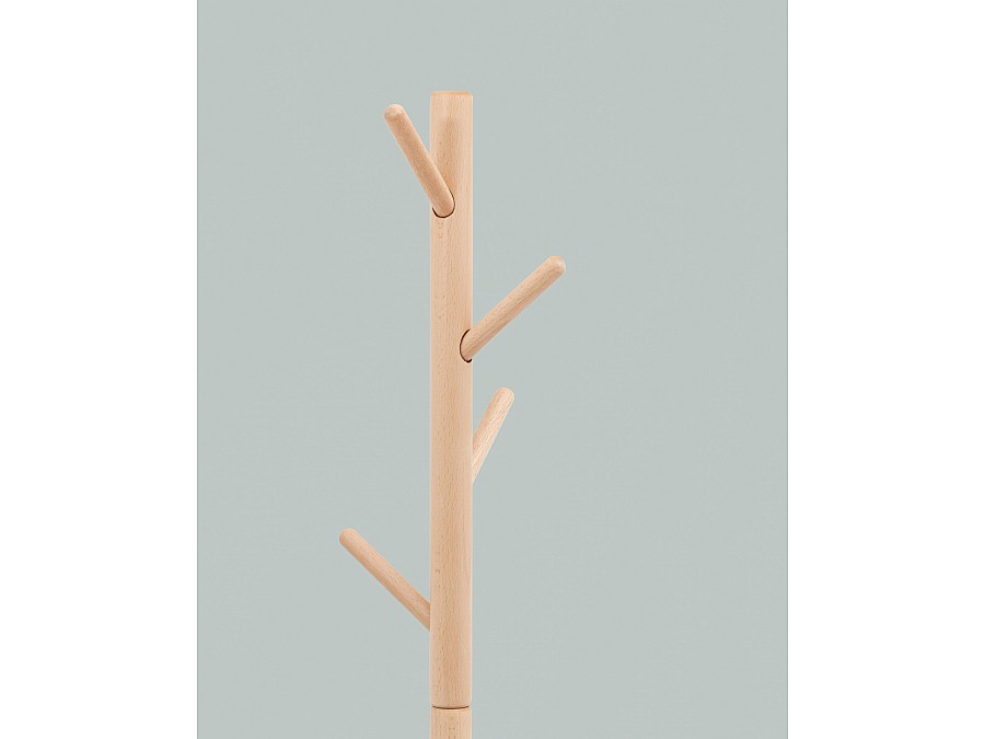Вешалка напольная Hook светлое дерево