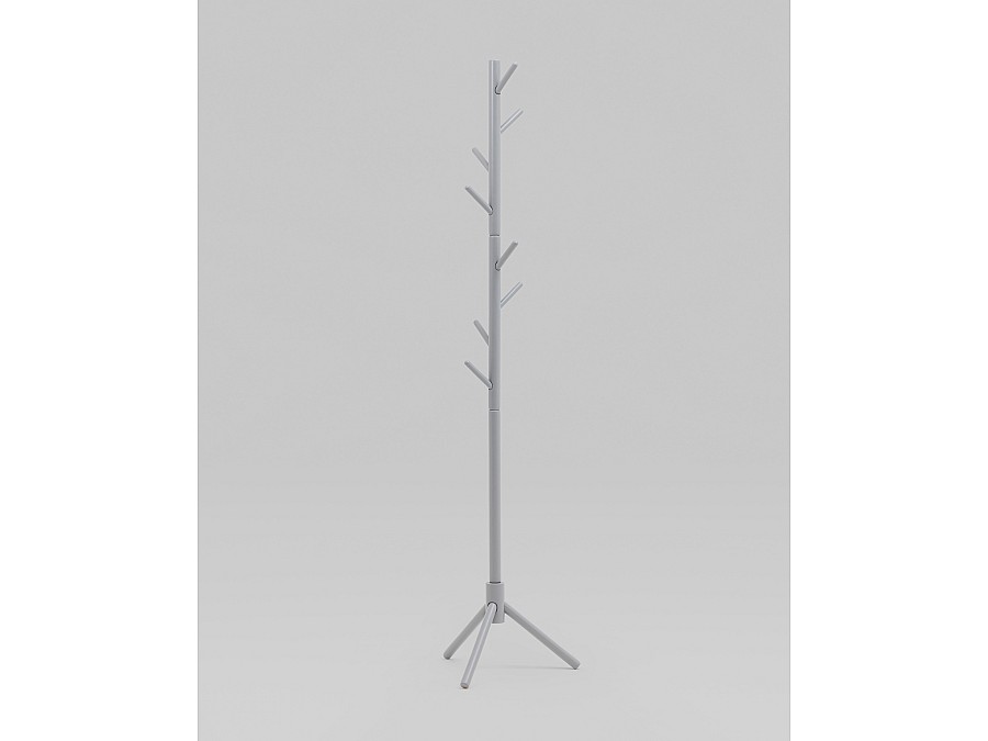 Вешалка напольная Hook серый