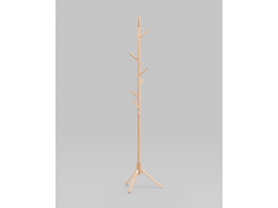 Вешалка напольная Hook светлое дерево