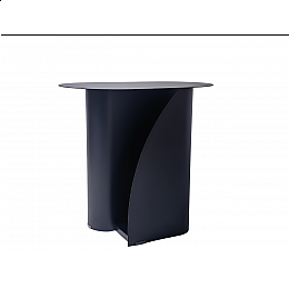 Журнальный столик Yvaine металл черный