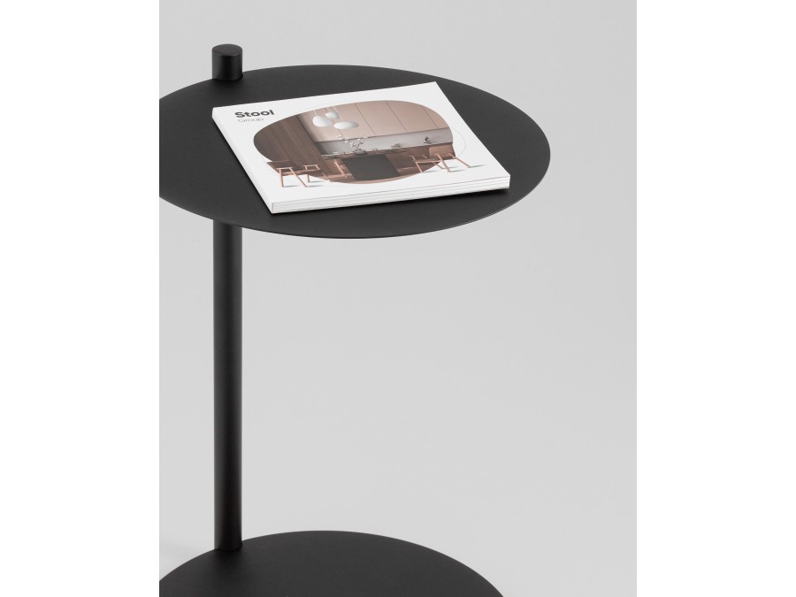 Журнальный столик Siara металл черный