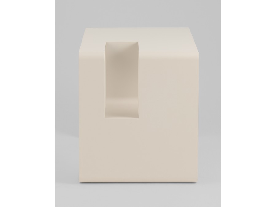 Журнальный столик Viwa металл светло-серый