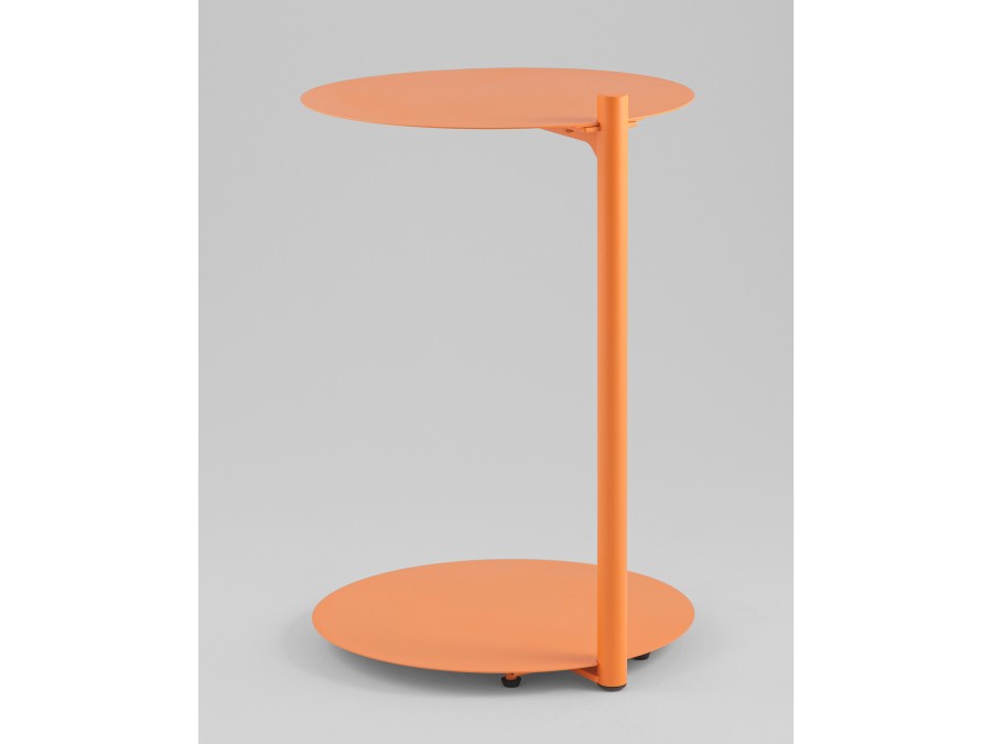 Журнальный столик Siara металл оранжевый