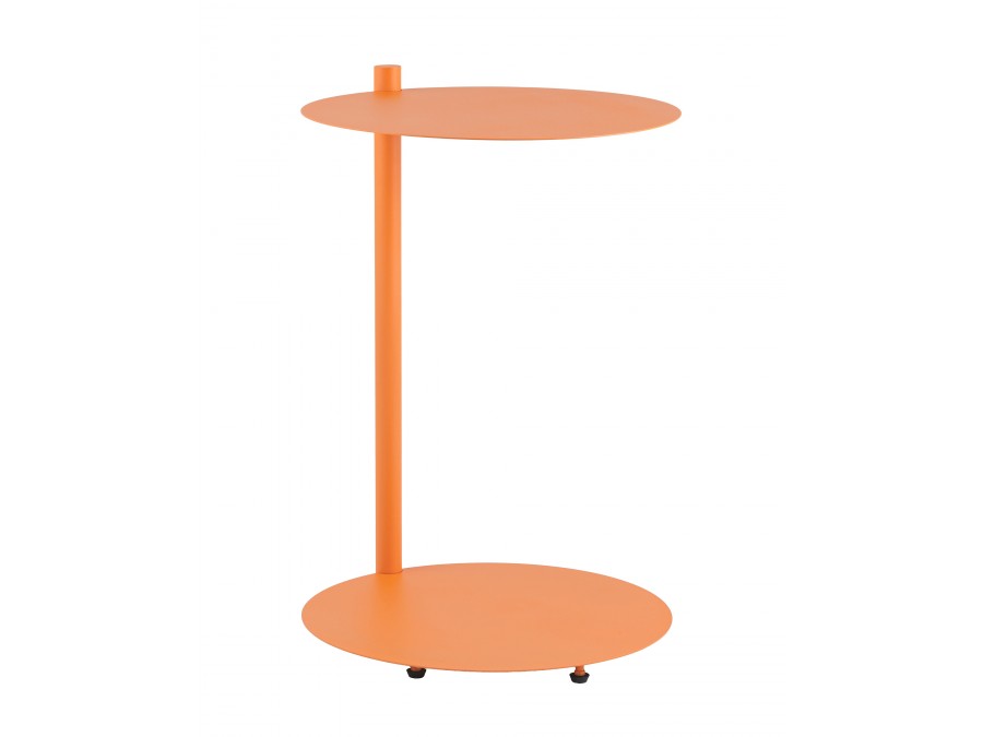 Журнальный столик Siara металл оранжевый