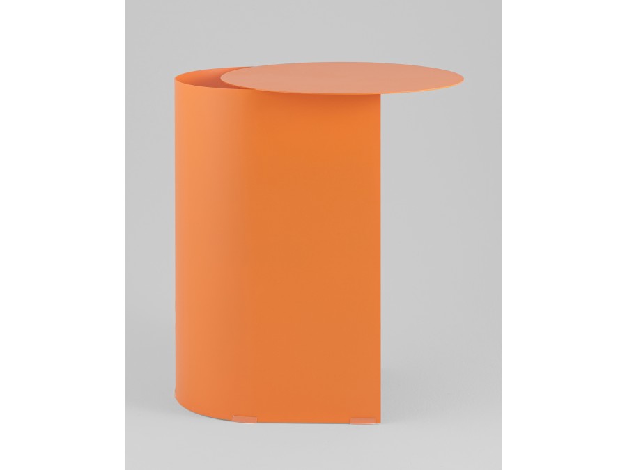 Журнальный столик Floire металл оранжевый