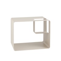 Журнальный столик Viwa металл светло-серый