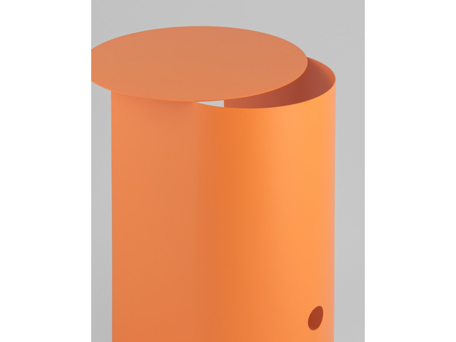 Журнальный столик Floire металл оранжевый