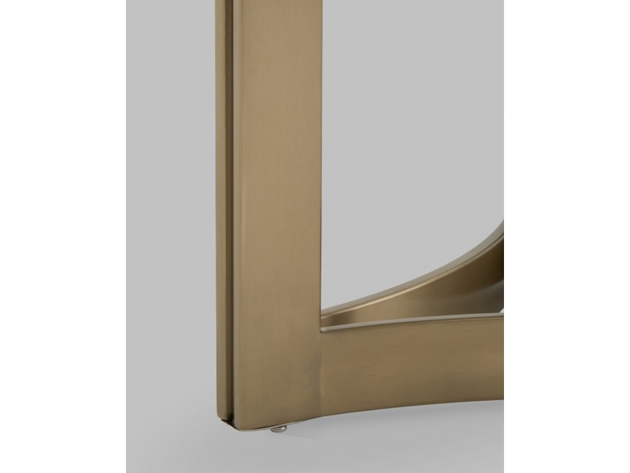 Журнальный столик Кассия 60*60 см темная керамика