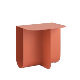 Журнальный столик Laure металл красный