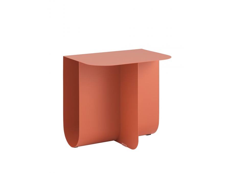 Журнальный столик Laure металл красный