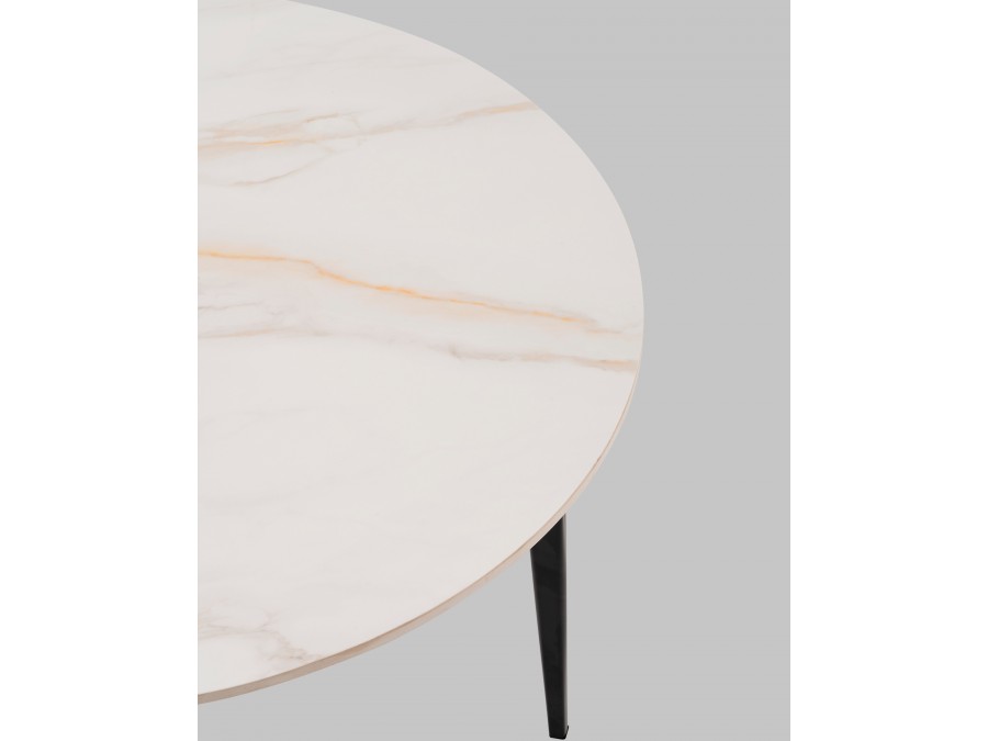 Журнальный столик Aliara светлая керамика