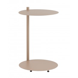 Журнальный столик Siara металл капучино