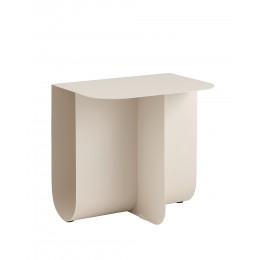 Журнальный столик Laure металл светло-серый