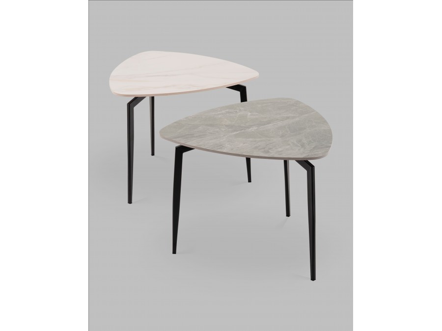 Журнальный столик Alara серая керамика