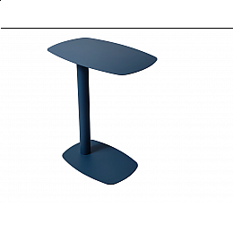 Журнальный столик Eanna S металл синий