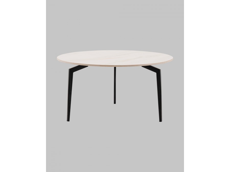 Журнальный столик Aliara светлая керамика