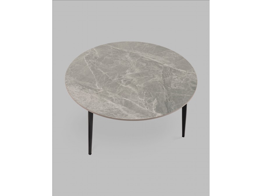 Журнальный столик Aliara серая керамика