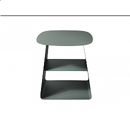 Журнальный столик Leyre металл зеленый